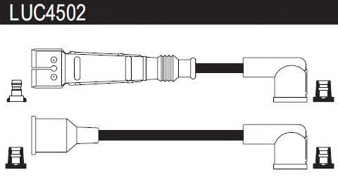 Комплект проводов зажигания LUC4502