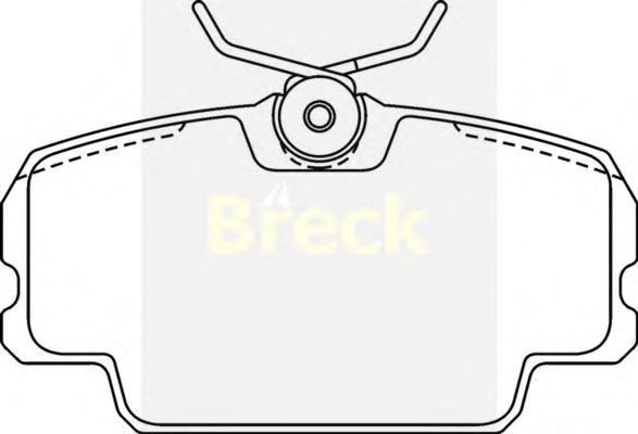 Brake Pad Set, disc brake 20749 00