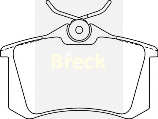 Brake Pad Set, disc brake 20960 00