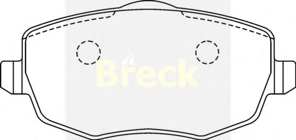 Brake Pad Set, disc brake 24073 00