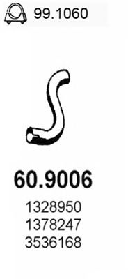 Eksosrør 60.9006