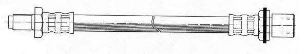 Tubo flexível de travão 510524
