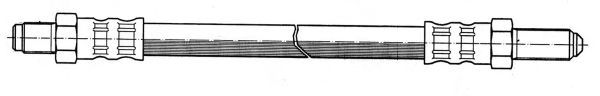 Tubo flexível de travão 510752