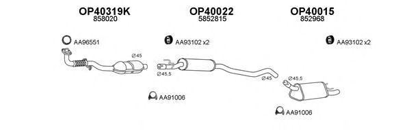 Exhaust System 400501