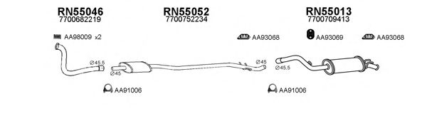 Exhaust System 550222