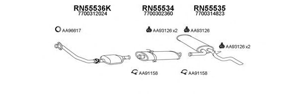 Exhaust System 550380