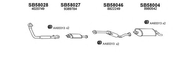 Exhaust System 580035