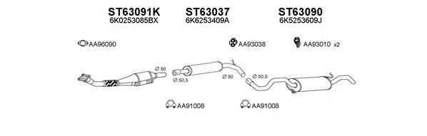 Exhaust System 630025