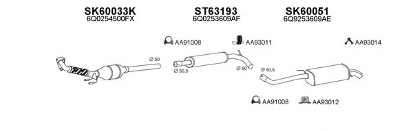 Exhaust System 630051
