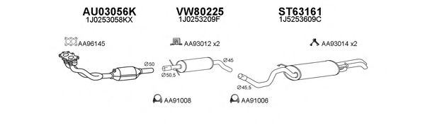 Exhaust System 630150