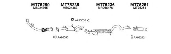 Exhaust System 750023