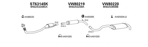 Exhaust System 800169