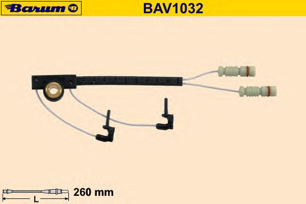 Сигнализатор, износ тормозных колодок BAV1032