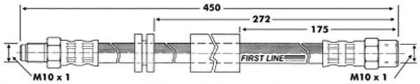 Tubo flexível de travão FBH6054