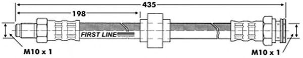 Тормозной шланг FBH6066