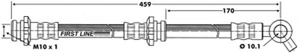 Tubo flexible de frenos FBH6322