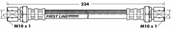 Тормозной шланг FBH6340