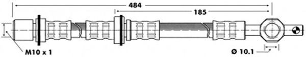 Tubo flexível de travão FBH6452