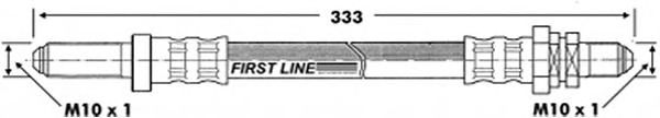 Tubo flexível de travão FBH6589