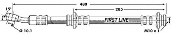 Tubo flexible de frenos FBH6820