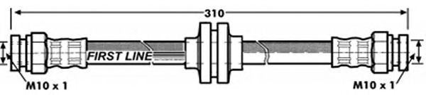 Tubo flexible de frenos FBH6956