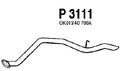 Труба выхлопного газа P3111
