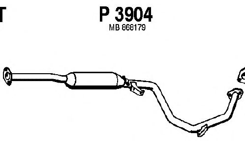 Middle Silencer P3904