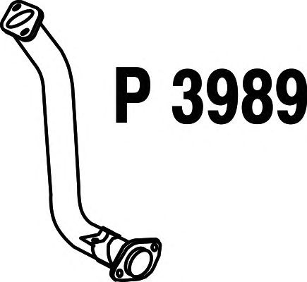Eksosrør P3989