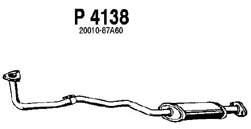 Предглушитель выхлопных газов P4138