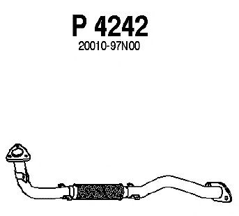 Труба выхлопного газа P4242
