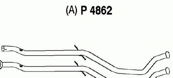 Eksosrør P4862