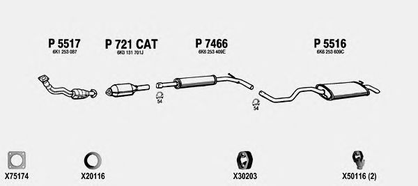 Exhaust System SE215