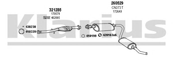 Exhaust System 180374E