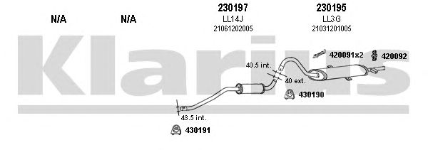 Exhaust System 490010E