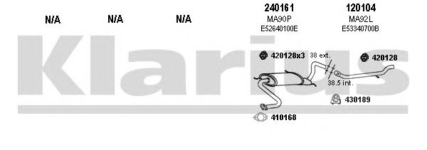 Exhaust System 570107E