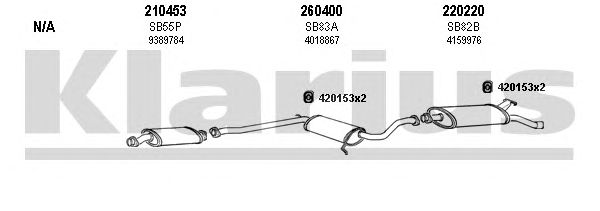 Exhaust System 750088E