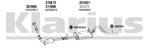 Exhaust System 820117E