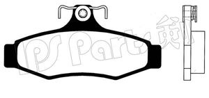 Brake Pad Set, disc brake IBR-1398