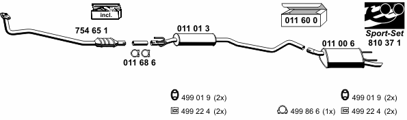 Exhaust System 050338