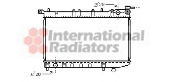 Radiator, engine cooling 13002123
