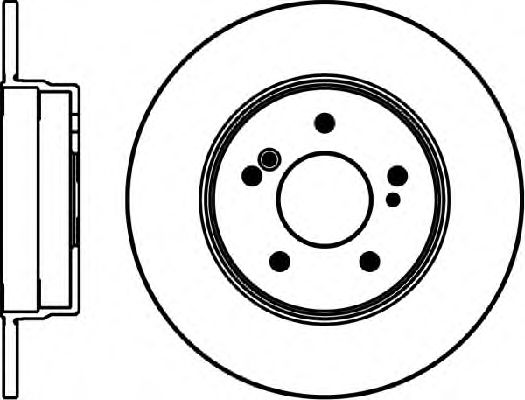Тормозной диск 92089000
