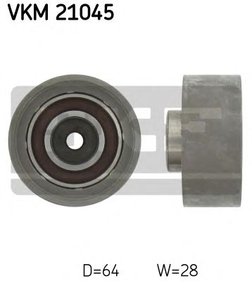 Deflection/Guide Pulley, timing belt VKM 21045