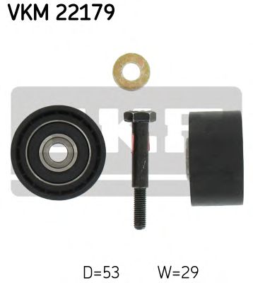 Deflection/Guide Pulley, timing belt VKM 22179