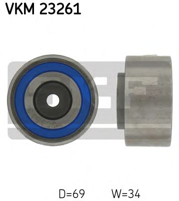 Deflection/Guide Pulley, timing belt VKM 23261
