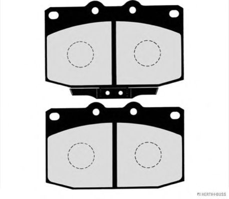 Brake Pad Set, disc brake J3603029