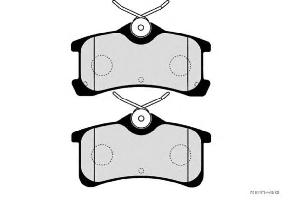 Комплект тормозных колодок, дисковый тормоз J3612026