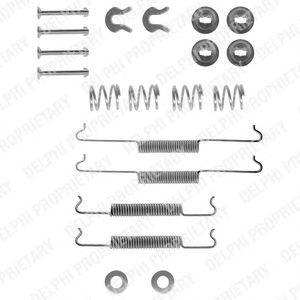 Accessory Kit, brake shoes LY1009