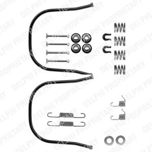 Accessory Kit, brake shoes LY1050