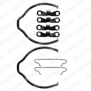 Accessory Kit, parking brake shoes LY1137