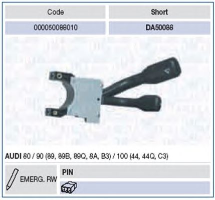 Steering Column Switch 000050088010